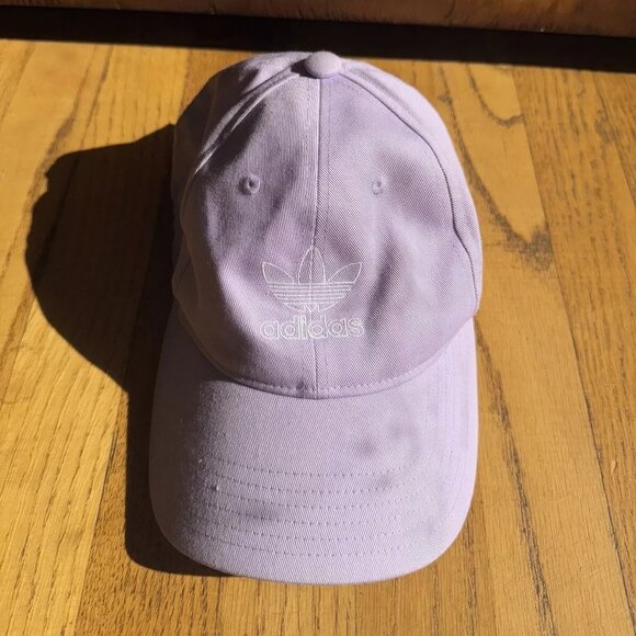 Adidas Womens Lilac Purple Baseball Hat main image 4